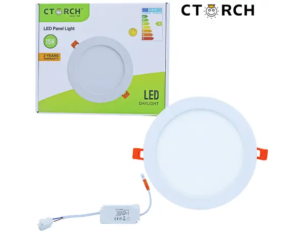 CTORCH 153.09.E01.L01.CTORCH030 | LED Panel 15W Slim Round 6500K