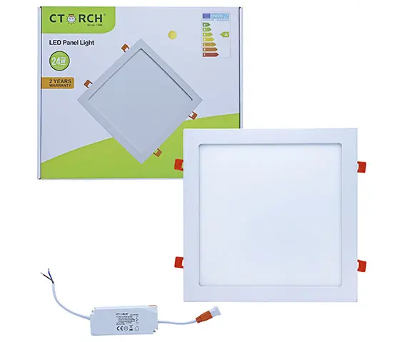 CTORCH 153.09.E01.L01.CTORCH024 | LED Panel 24W Slim 6500K Square