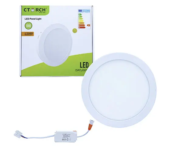 CTORCH 153.09.E01.L01.CTORCH017 | LED Panel Light 18W Surface Mount 6500K