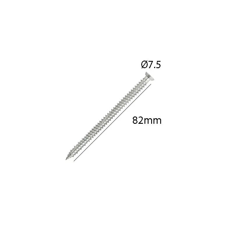 SHURUP MONTAZ 153.09.D1.C1.HTY.041 | Mounting Screw 7.5x82 mm Steel