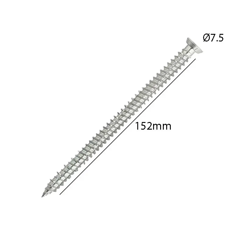 153.09.D1.C1.HTY.044 | Mounting Screw 7.5x152mm Steel