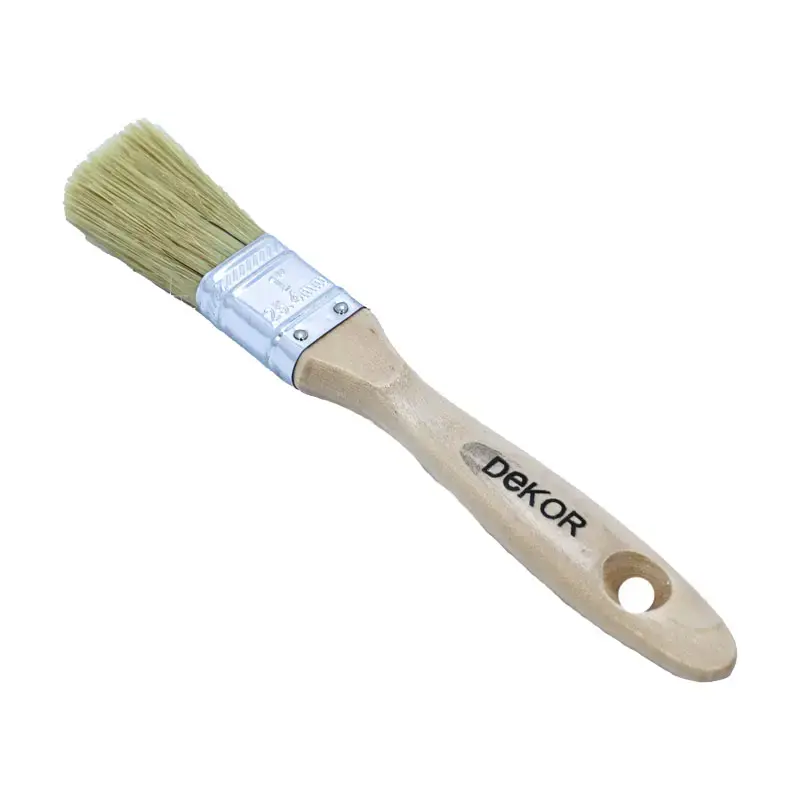 DEKOR 153.09.D01.D01.DEKOR0040 | Paint Brush 1 Inch Wooden Handle