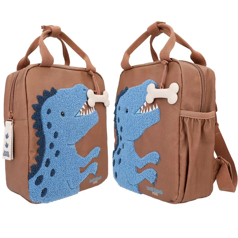 Dino World 4010070620608 | Small Backpack DINO MINI Brown