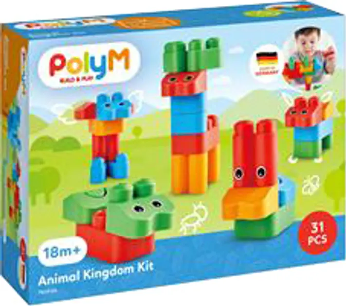 Tsarstvo Zhivotnykh 6943478021471 | Children's Construction Set 31 pcs