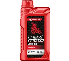 Petrol Ofisi Maximoto 20W-50 | Motosikl yagy 1L ýokary goragly