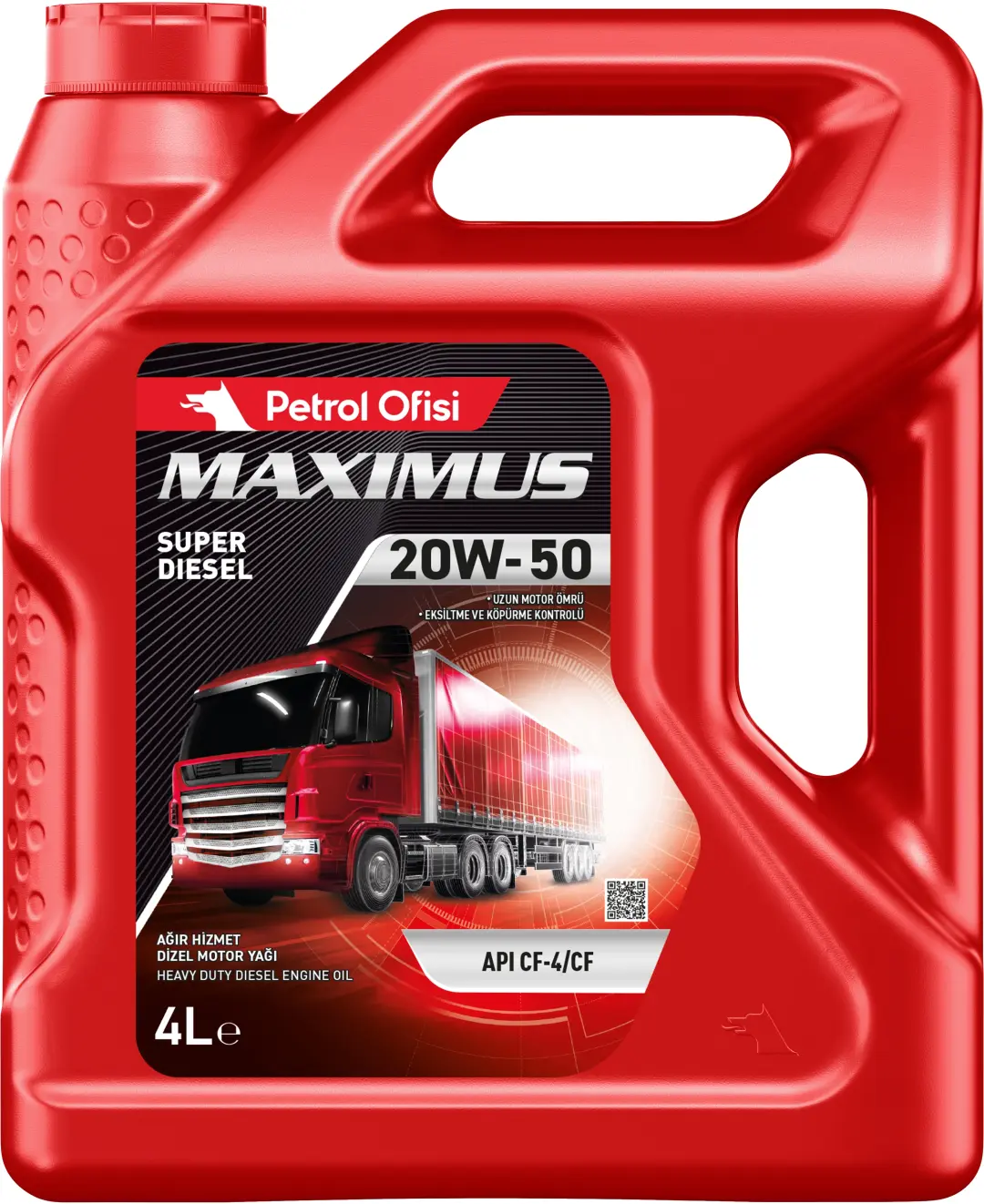 MAXIMUS Super Dizel 20-50 4LT | Diesel Engine Oil 20W-50 4L