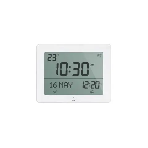 AL Fajr CF 19 | Prayer Clock Digital LCD Islamic Azan Times