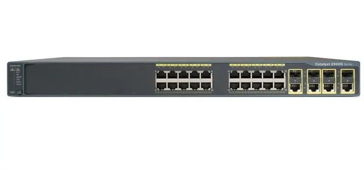 Cisco WS-C2960G-24TC-L | 24-портовый гигабитный сетевой коммутатор