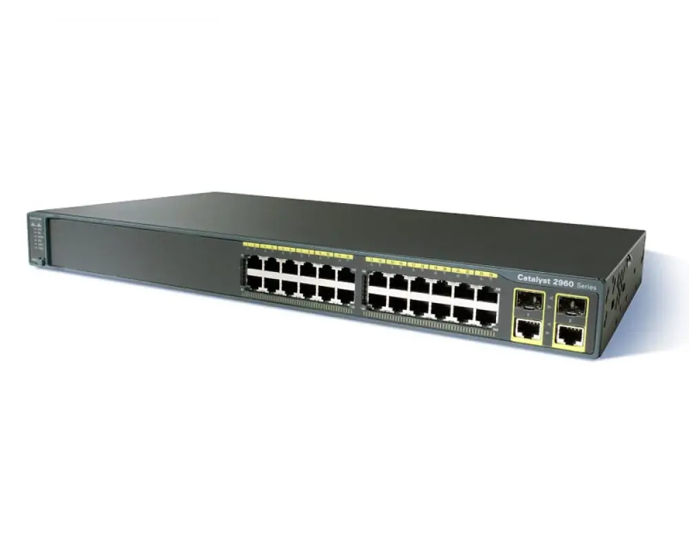 Cisco WS-C2960G-24TC-L | 24-портовый гигабитный сетевой коммутатор