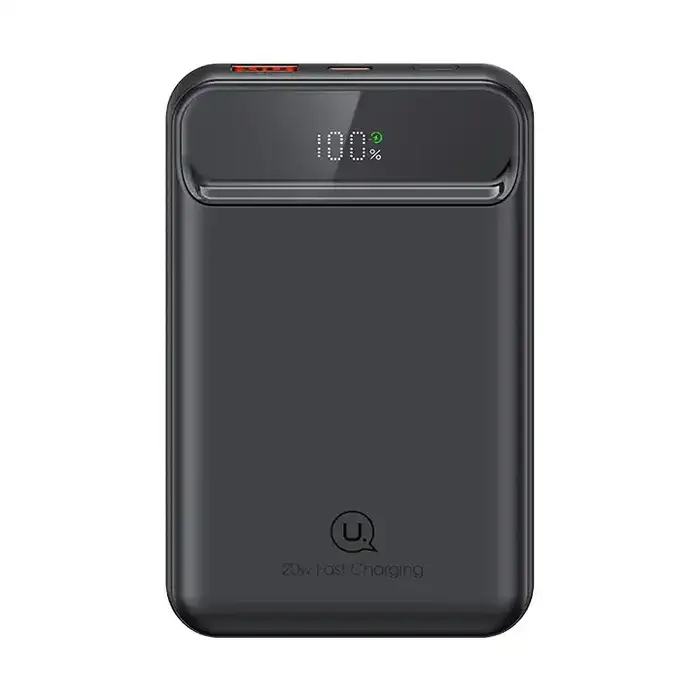 Usams US-CD214 PB72 | Power Bank 10000mAh Iki Portly PD 20W QC3.0 Magnit Simsiz