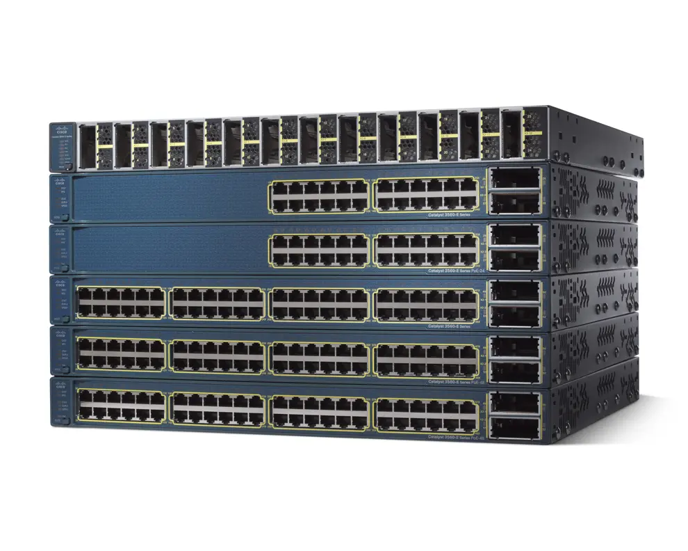swic WS-C3560E-48PD | Network Switch 48-Port PoE Used
