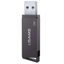 Usams US-ZB197 | USB 3.0 Флешка 128Гб Поворотная Железо-Серая