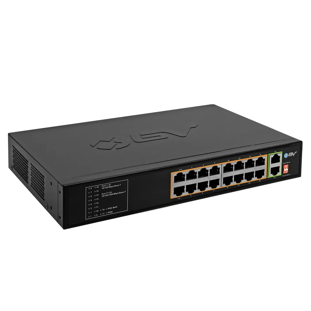 Poe swic RD-GS1602 | PoE-коммутатор 16+2+1SFP портов 10/1000 Мбит/с