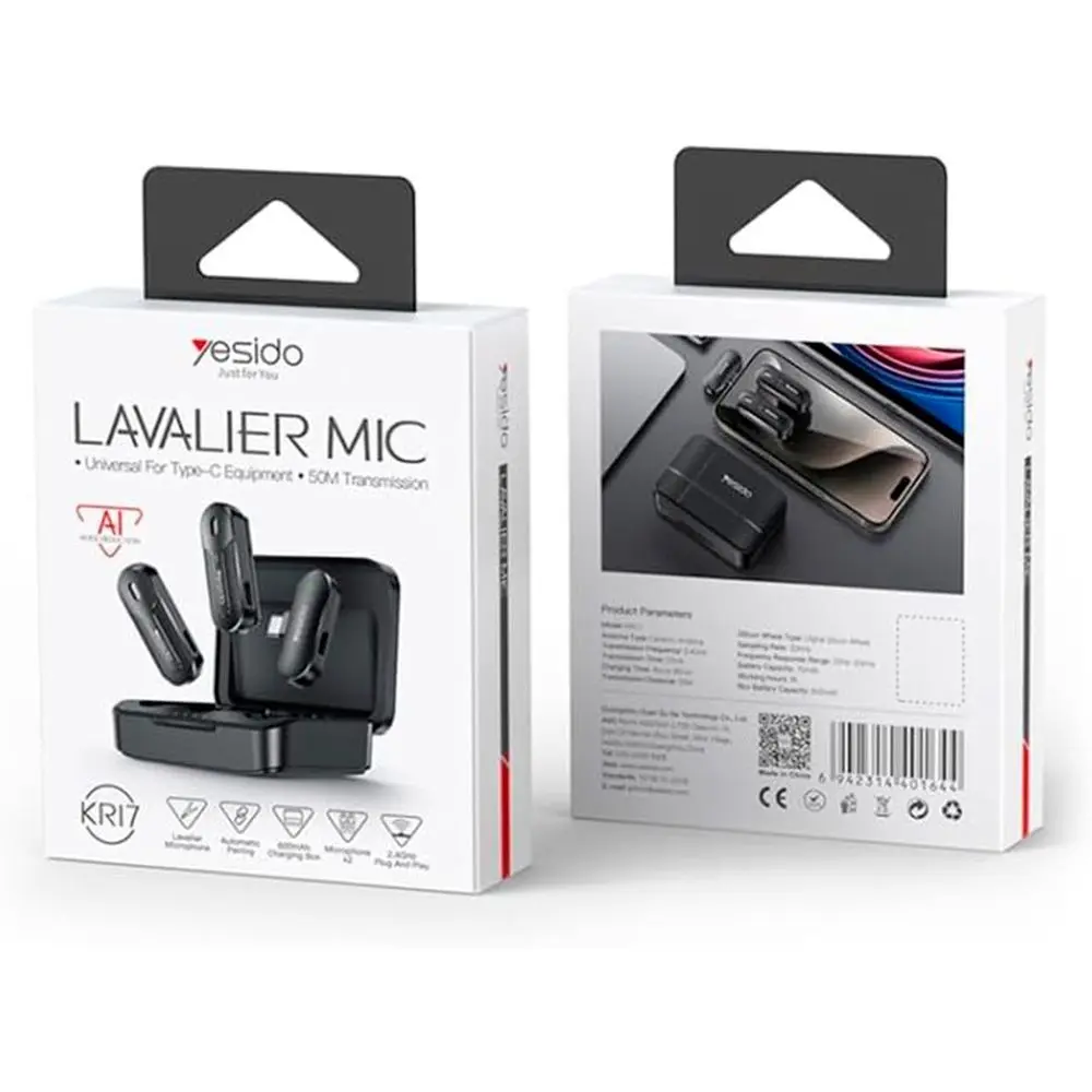 Yesido KR17 | Microphone High Sensitivity