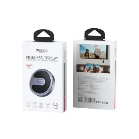 Yesido 2.4G&5G Wireless ProjectorTV15 | Projector Dual-Band WiFi