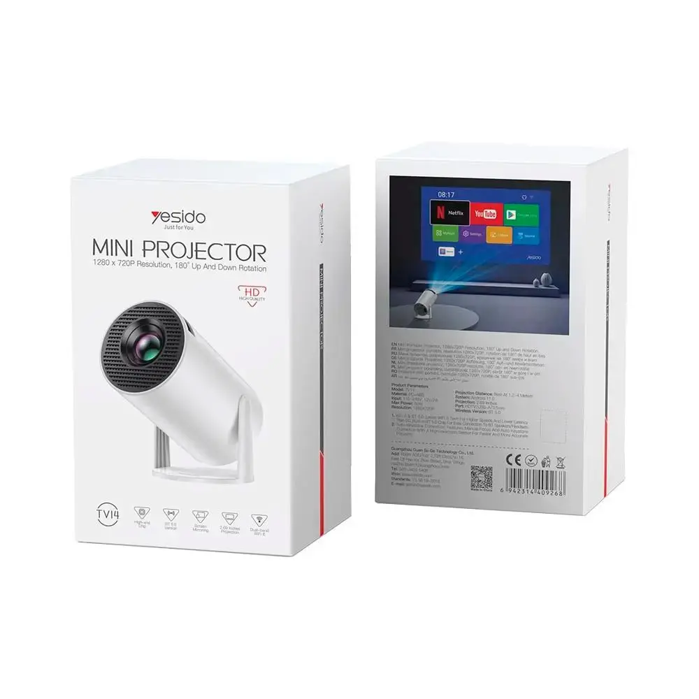 Yesido Projector TV14 | Projector Smart Display Solution