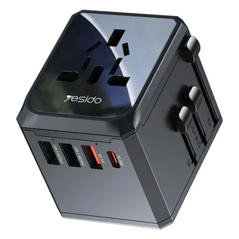 Yesido MC24 | Универсальный адаптер-зарядка 4 USB порта