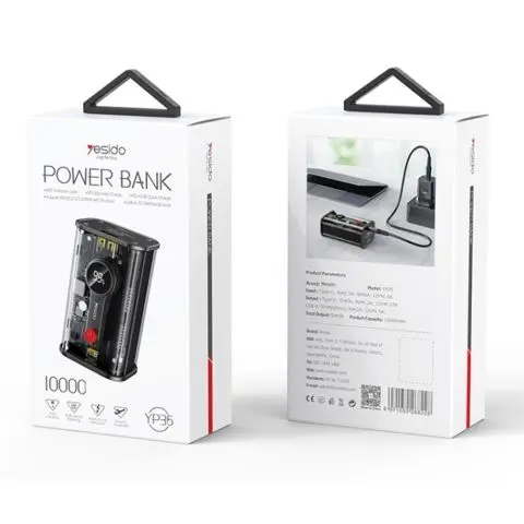 Yesido YP35 | Power Bank 10000mAh Iki USB Çykyş