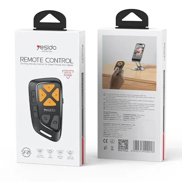 Yesido SF25 | Bluetooth Remote Control Multi-Device Compatibility