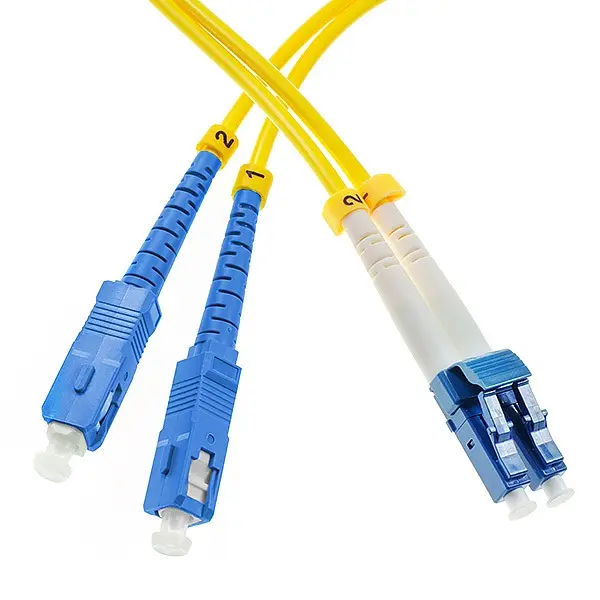 Generic SC/UPC-LC/UPC SM Duplex 3м | Оптический патч-корд одномодовый