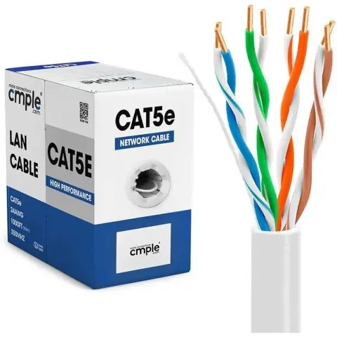 CAT5E UTP | Сетевой кабель неэкранированная витая пара