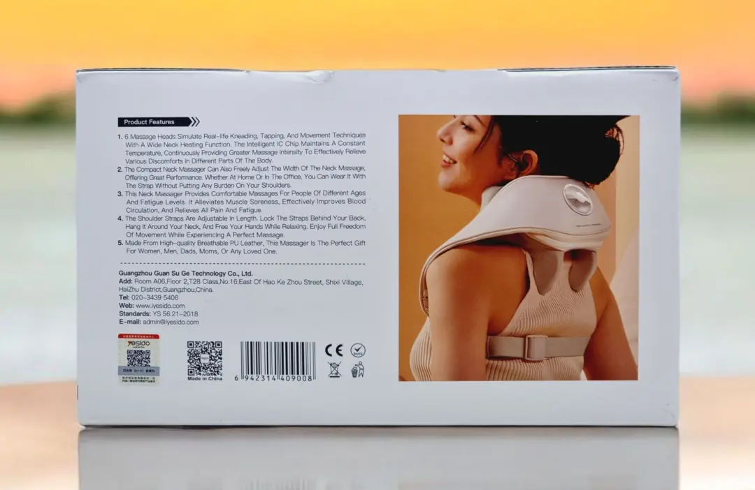 Yesido MG11 | Boýny Massaj Enjamy Ergonomiki Gurluş