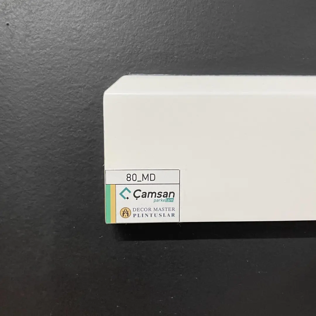 Decor Master 80 MD | MDF plintus 80 mm