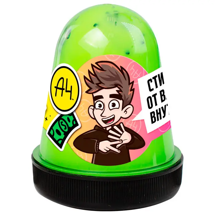 Vlad A4 4610092610641 | Slime limonly 130g kolleksiýa stiker