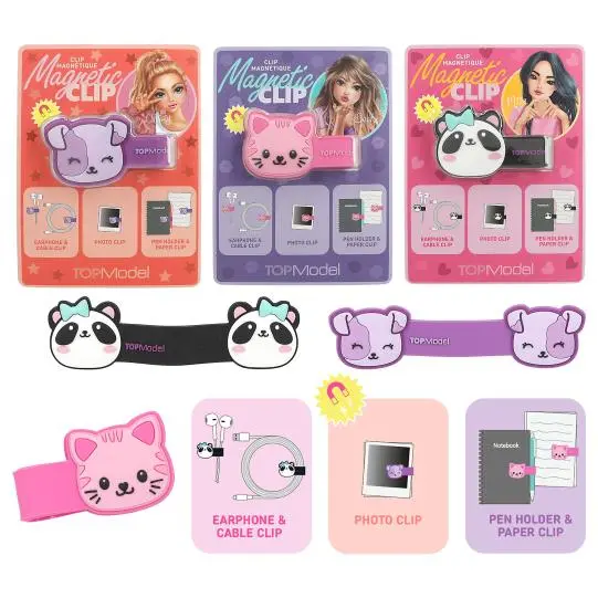 TOPModel 4010070665661 | Magnetic Clip Multi-Purpose 3 Designs