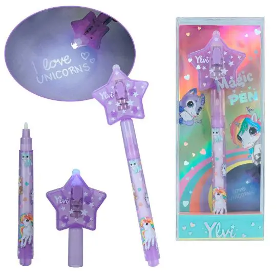 Ylvi 4010070629939 | Secret Pen With LED UV Light Invisible Ink