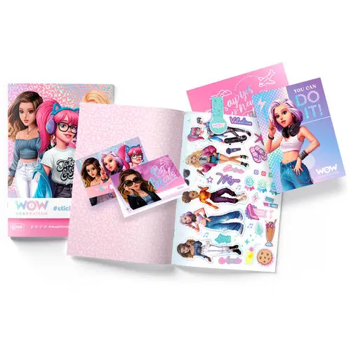 WOW 8435507877701 | Book with Sticker Set Educational Pack