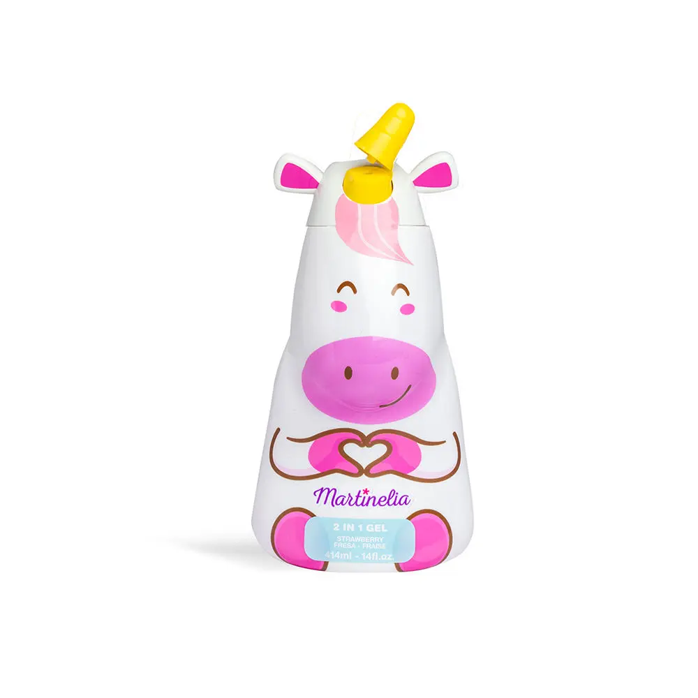 MARTINELIA 8436609399801 | 2 in 1 Shower Gel and Shampoo Children Unicorn Bottle