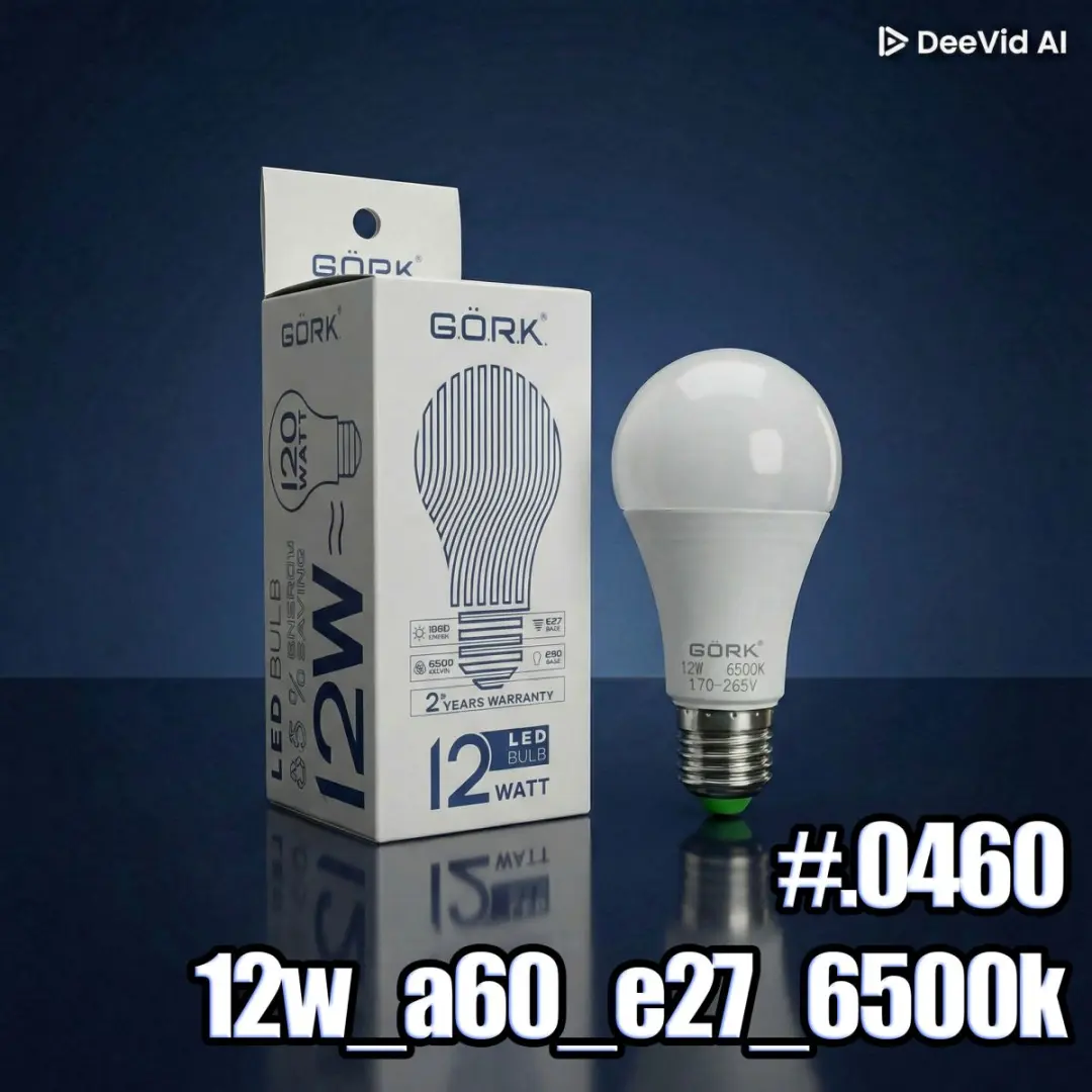 GÖRK 6898246254134 | LED Lamp T35 E14 12W 6500K Crystal