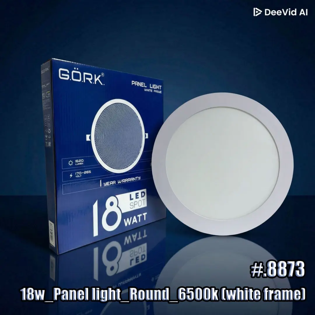GÖRK 6900003398873 | Круглая LED панель 18Вт 6500K