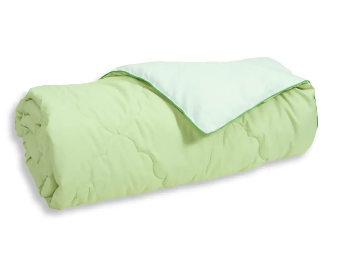 AUDREY 3400001495 | Double Blanket Green High-Quality Fabric