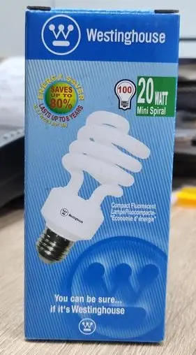 WESTINGHOUSE LIGHT SPIRAL Лампа  20W E27 6500K