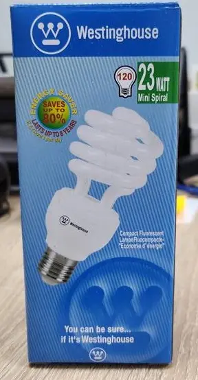 WESTINGHOUSE LIGHT SPIRAL Лампа 23W E27 6500K DAYLIGHT