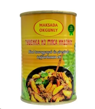 Maksada Okgunly | Süňkli et konserwasy (0,380) kg