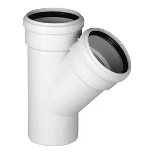 Deryaplastik B25.02795 | Y-shaped Pipe Tee 50/50 mm PVC