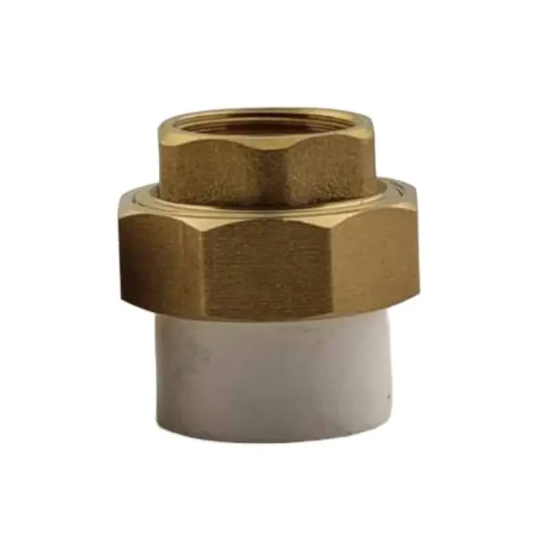 Deryaplastik P02.00916 | Amerikanka Ø25 I/D Zinc Pipe Connector Corrosion-Resistant