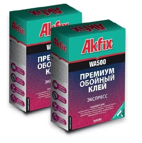 Akfix WA500 | Wallpaper Adhesive 500g High Coverage