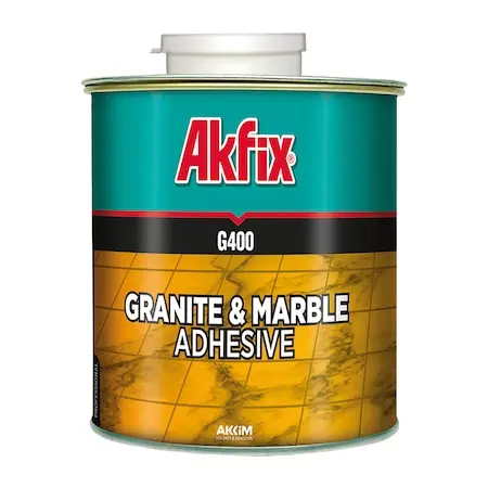 Akfix G400 | Mermer we granit üçin kleý 1000g