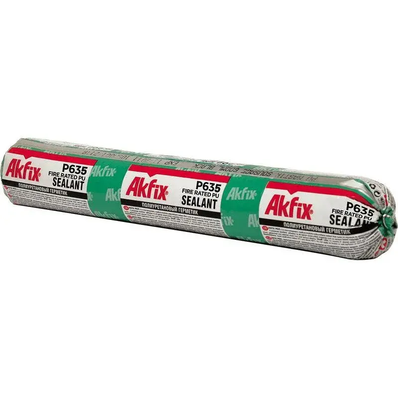 Akfix P635 | Силиконовая мастика 600 мл белая