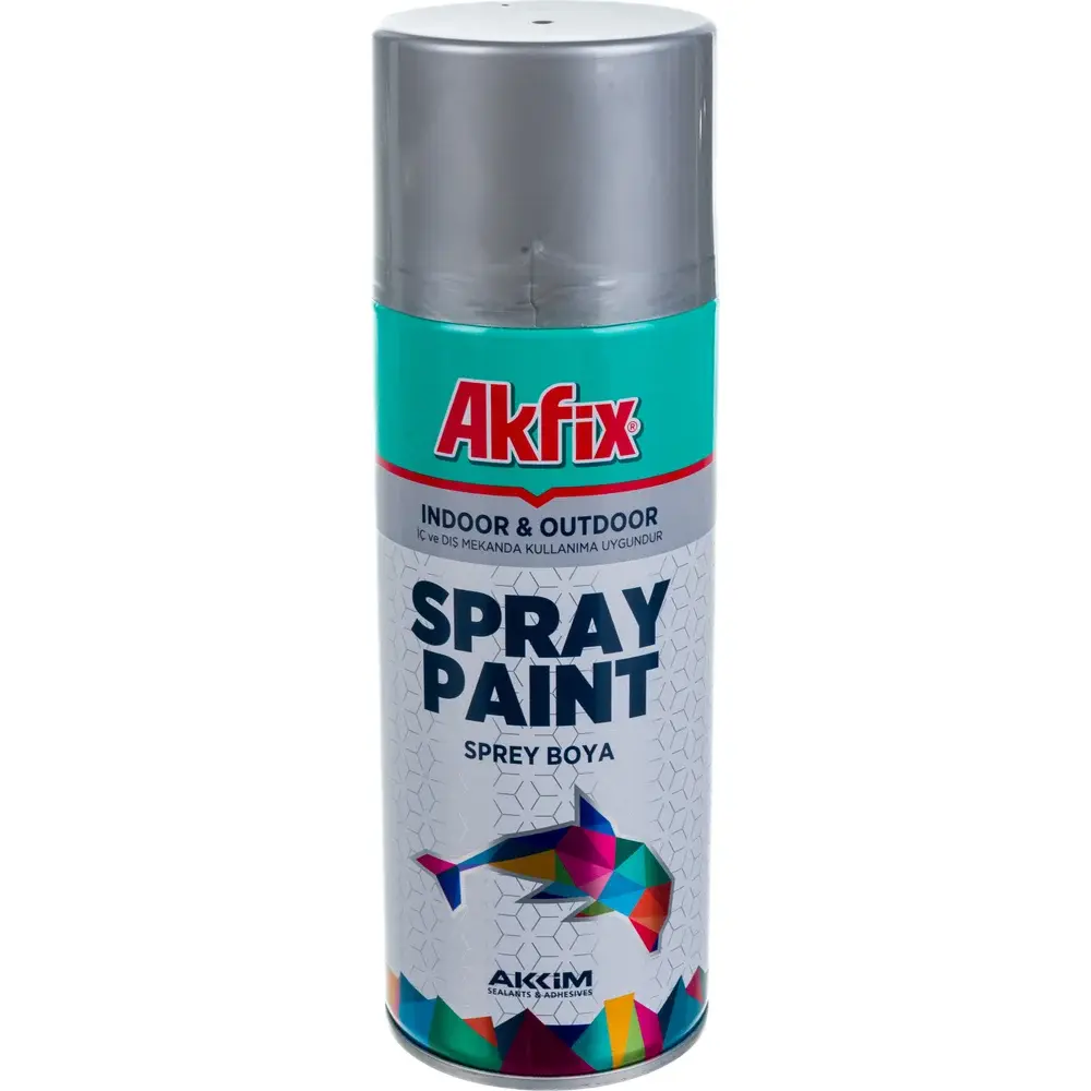 Akfix | Aerozol boýag RAL9006 alýumin 400 ml