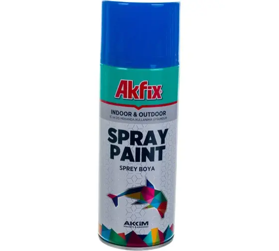Akfix | Spray Paint Blue Fast-Drying