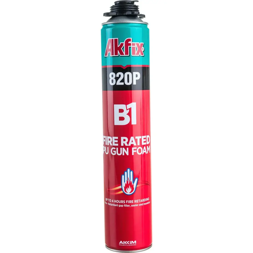 Akfix 820P B1 | Fire-Resistant PU Foam 750 ml