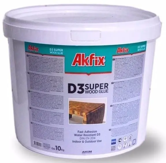 Akfix | PWA agaç ýelimi D3 10 kg