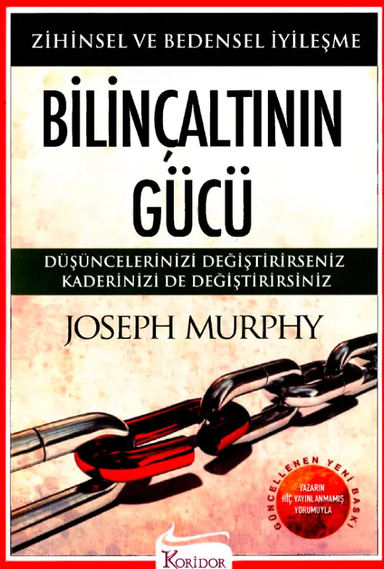Train Brain Bilinçaltının Gücü | Business Book "Bilinçaltının Gücü" Turkish Language