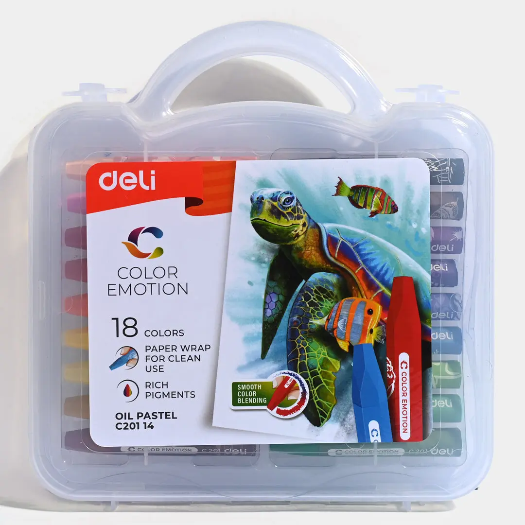 Deli C201 | Oil Pastel Set 14/18 Colors