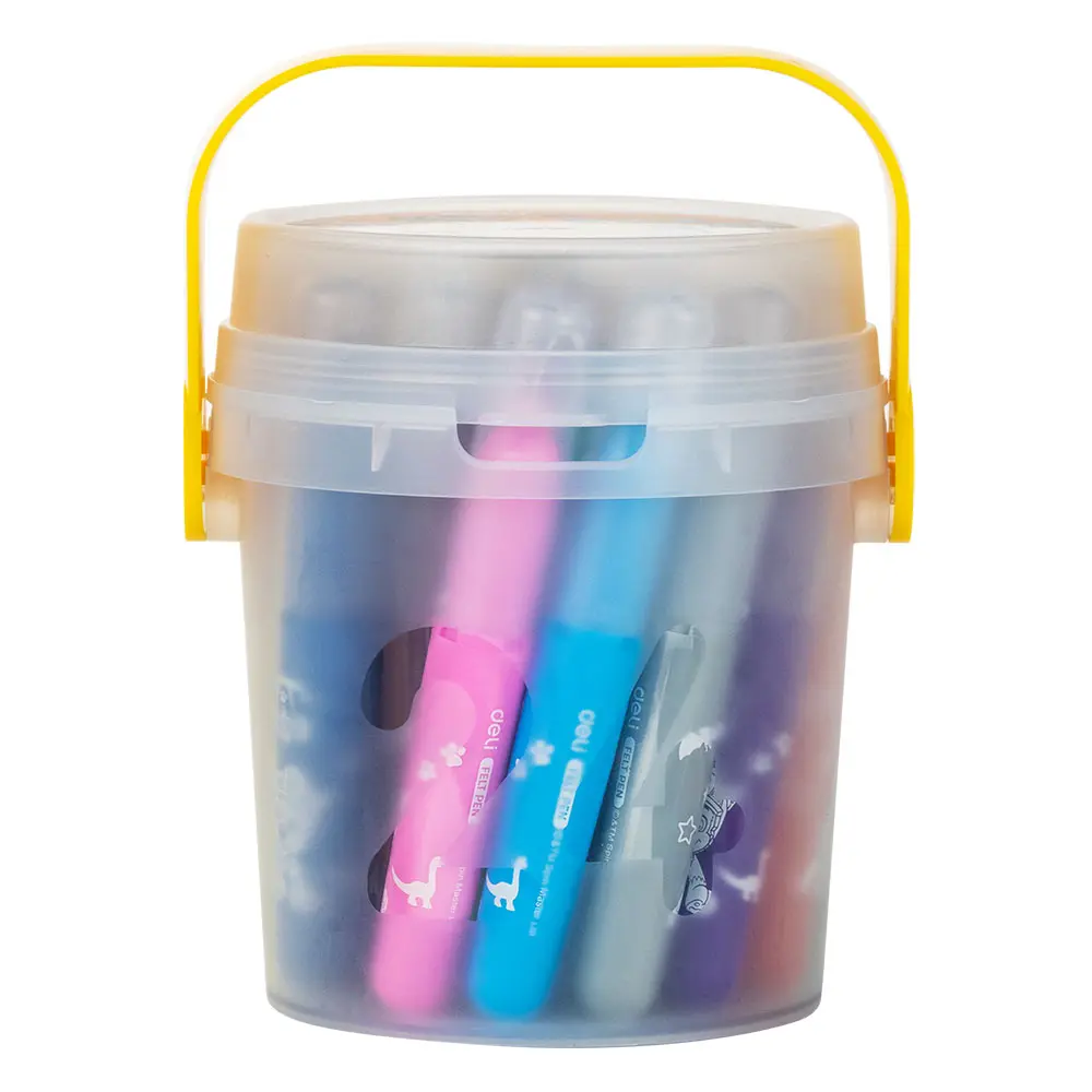 Deli C154-24 | Felt Pen Set 24 Colors